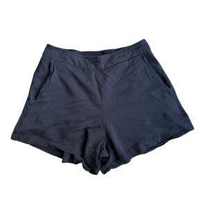 Black Casual Soft Shorts